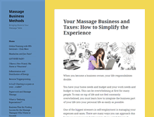 Tablet Screenshot of massagebusinessmethods.com